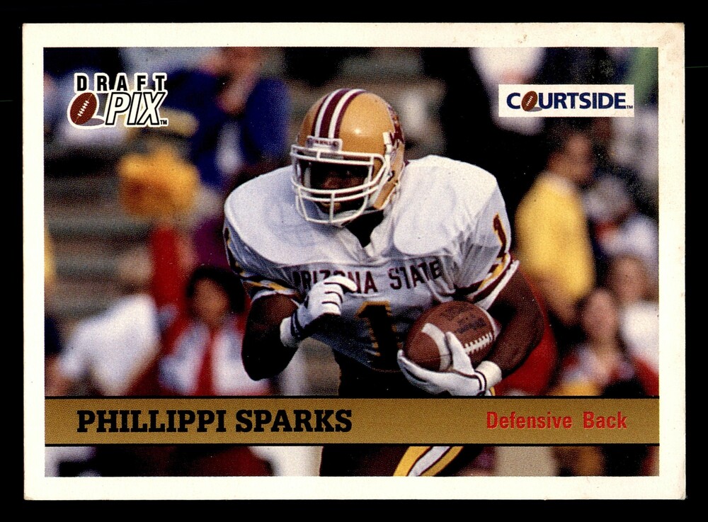 1992 Courtside Draft Pix #39 Phillippi Sparks Card